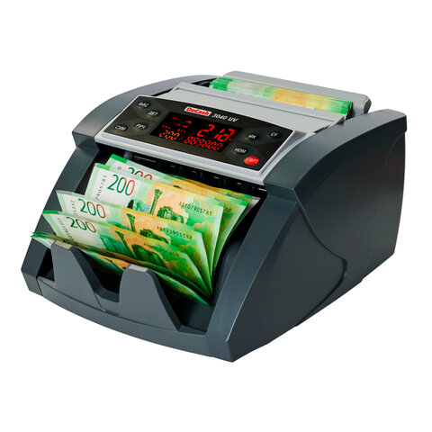 Счетчик банкнот DOCASH 3040 UV, 1000 банкнот/мин, УФ-детекция, фасовка - фото 4