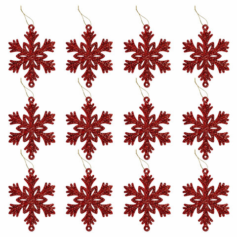 Шары новогодние ёлочные "Red & Gold Luxury" 70 предметов, красный/золото, ЗОЛОТАЯ СКАЗКА, 591714 - фото 16