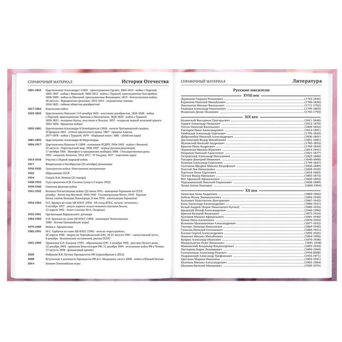 Дневник 5-11 класс 48 л., твердый, BRAUBERG, матовая ламинация, с подсказом, "Пушистые Сердечки", 107611 - фото 14