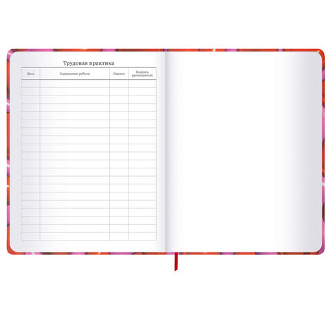 Дневник 1-11 класс 48 л., твердый, BRAUBERG, матовая ламинация, резинка, закладка-ляссе, с подсказом, "Сердечки", 107241 - фото 19