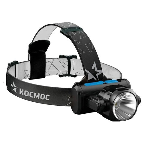 Фонарь налобный аккумуляторный КОСМОС, 5 Вт, COB, Li-ion, 3 режима, заряд от USB, KOCH5WLi-On - фото 1
