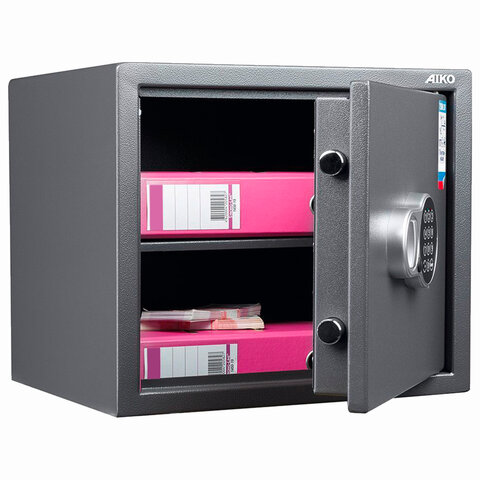 Сейф AIKO "TSN-37 EL", 370х435х381,мм, 17 кг, электронный замок, полка, S10399520414 - фото 2