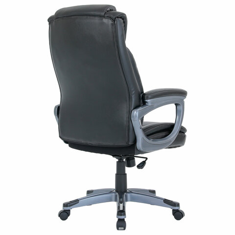 Кресло BRABIX PREMIUM "Gladiator EX-552", натуральная кожа, черное, 532939 - фото 4