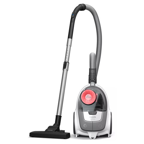 Пылесос PHILIPS XB2042/01 с контейнером "циклон", 1800 Вт, мощность всасывания 360 Вт, белый - фото 1