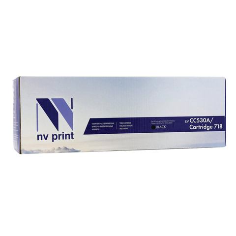 Картридж лазерный NV PRINT (NV-718BK) для CANON LBP7200Cdn/MF8330Cdn/8350Cdn, черный, ресурс 3400 стр., NV-CC530A/718Bk - фото 2