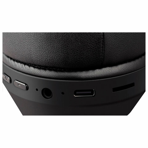 Наушники с микрофоном (гарнитура) DEFENDER FreeMotion B690, Bluetooth, беспроводные, черные, 63690 - фото 8