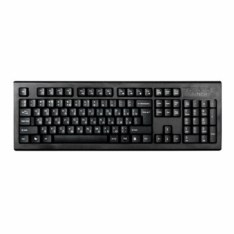 Набор беспроводной A4TECH 7100N, USB, 104 клавиши, 2 кнопки + 1 кнопка-колесо, черная, 613833 - фото 2