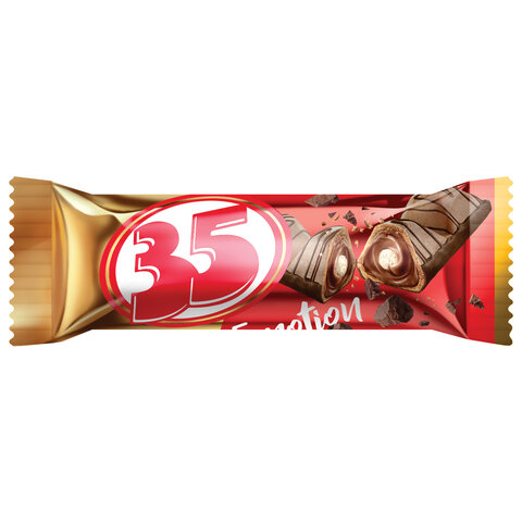 Конфеты вафельные "35" со вкусом шоколада, гофрокороб 1,5 кг - фото 3