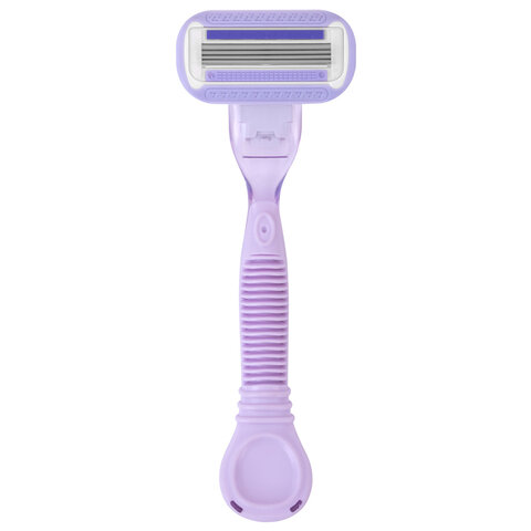 Бритвенный станок многоразовый женский, 4 лезвия, 2 кассеты, плавающая головка, X-ONE (ИКС-УАН), 700018 - фото 3