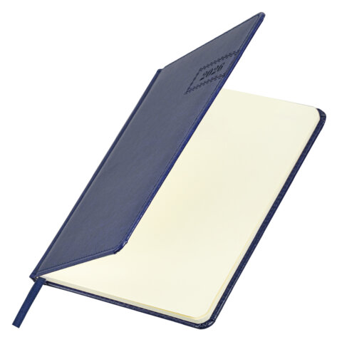 Еженедельник датированный 2026, А5, 145х215 мм, BRAUBERG "Imperial", под кожу, синий, 117174 - фото 3