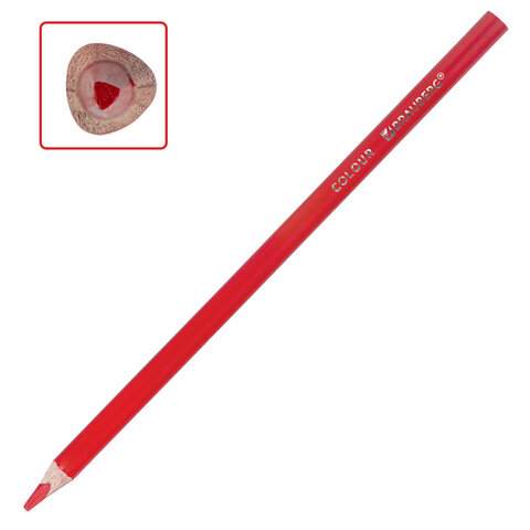 Карандаши цветные BRAUBERG PREMIUM 12 цветов + 1 чернографитный карандаш, трехгранные, грифель 3 мм, 181936 - фото 3