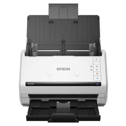 Сканер потоковый EPSON WorkForce DS-530II А4, 35 стр./мин, 1200x1200, ДАПД, B11B261401 - фото 4