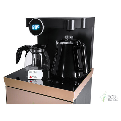 Кулер для воды с чайником, БЕЗ ОХЛАЖДЕНИЯ, ECOTRONIC TB12-LNR Tea Bar, напольный, шкаф, 2 крана, 12370 - фото 6