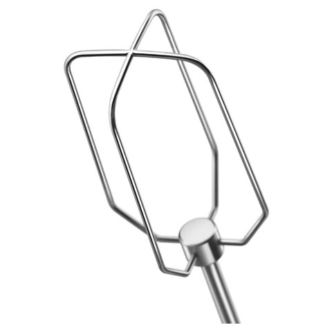 Миксер PHILIPS HR3745/00 на подставке 450 Вт, 5 скоростей, 2 венчика, 2 крюка для теста, чаша, белый - фото 7