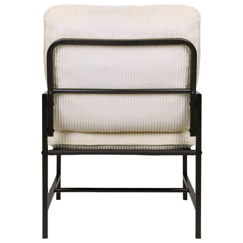 Кресло BRABIX "Gentle LC-300", ЛОФТ, пружинный блок, ткань велсофт (плюш), молочное, 533144 - фото 6