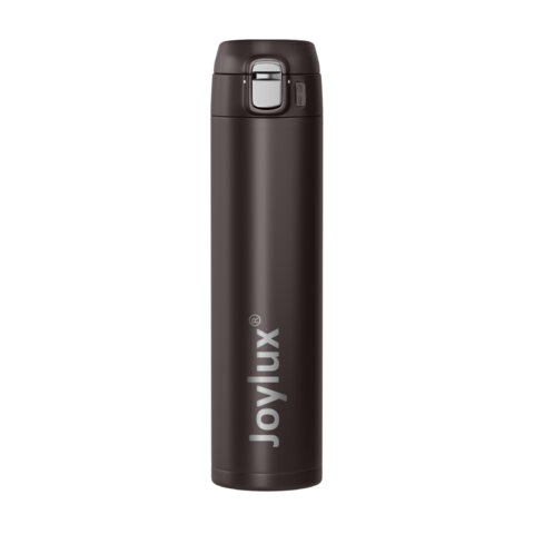 Термокружка 520 мл JOYLUX (ДЖОЙЛЮКС) ULTRA BROWN, нержавеющая сталь SUS304, коричневый матовый, 700279 - фото 2