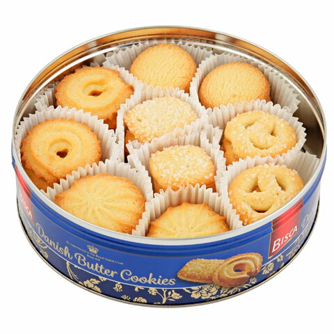 Печенье Датское DANISA "Butter Cookies" сдобное со сливочным вкусом 200 г, ИНДОНЕЗИЯ - фото 4