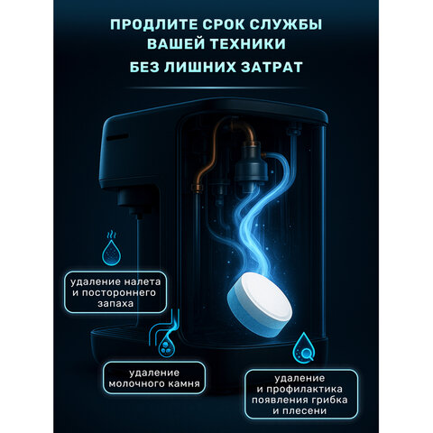 Таблетки для очистки кофемашин 12 шт., CLEAN&FRESH, Ck1m12 - фото 2