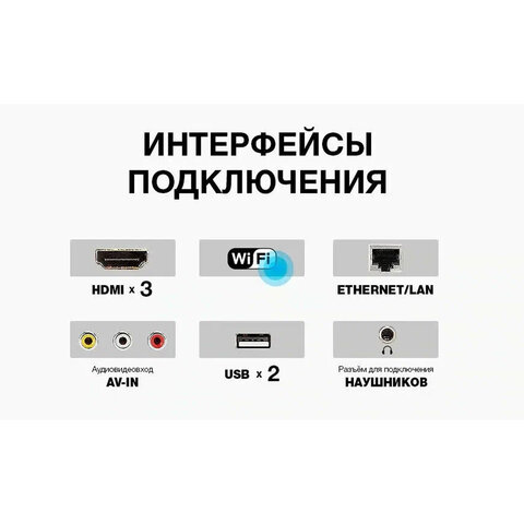 Телевизор JVC LT-43M697, 43" (109 см), 1920x1080, FullHD, 16:9, SmartTV, Wi-Fi, безрамочный, черный - фото 3