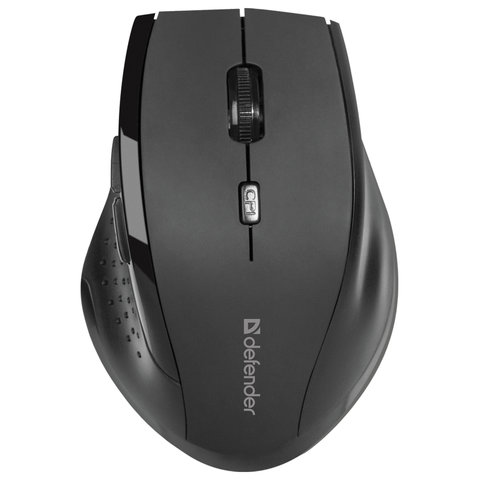 Мышь беспроводная DEFENDER Accura MM-365, 5 кнопок + 1 колесо-кнопка, оптическая, черная, 52365 - фото 3