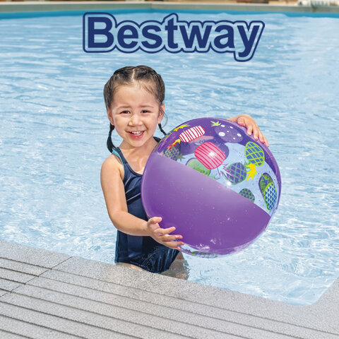 Мяч пляжный, диаметр 51 см, от 2 лет, АССОРТИ, BESTWAY, 31036 - фото 12