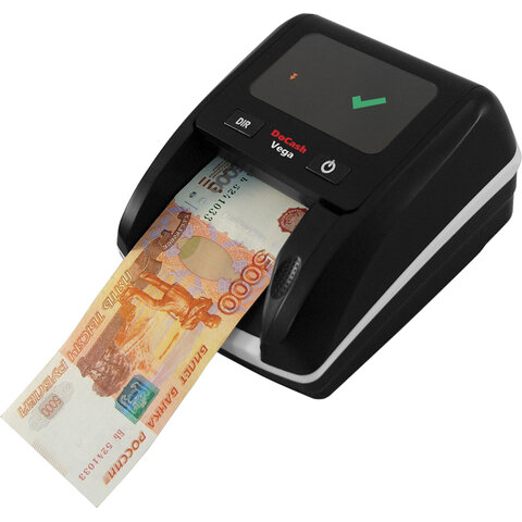 Детектор банкнот DOCASH VEGA, автоматический, ИК, МАГНИТНАЯ, АНТИСТОКС детекция, АКБ, 12398 - фото 12