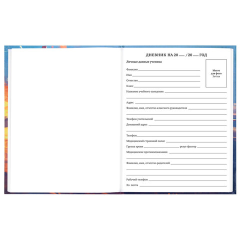 Дневник 5-11 класс 48 л., твердый, BRAUBERG, глянцевая ламинация, с подсказом, "Футбол", 107613 - фото 5