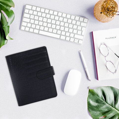 Ежедневник-органайзер недатированный B6 150x190 мм BRAUBERG "Comodo", под кожу, 160 л., черный, 116205 - фото 7