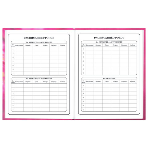 Дневник 1-4 класс 48 л., твердый, ЮНЛАНДИЯ, выборочный лак, с подсказом, "Панда", 107597 - фото 8