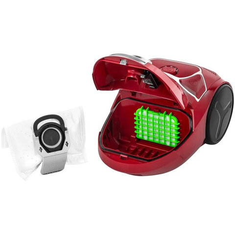 Пылесос TEFAL Compact Power TW3953EA, с пылесборником, потребляемая мощность 750 Вт, красный, 2211400166 - фото 11