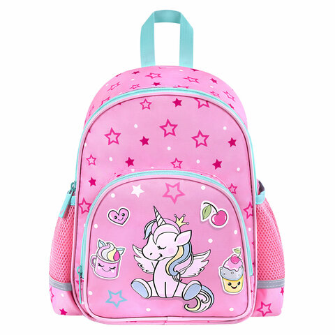 Рюкзак BRAUBERG KIDS PLAY детский, 1 отделение, 3 кармана, "Unicorn dreams", 29х23х12 см, 272052 - фото 2