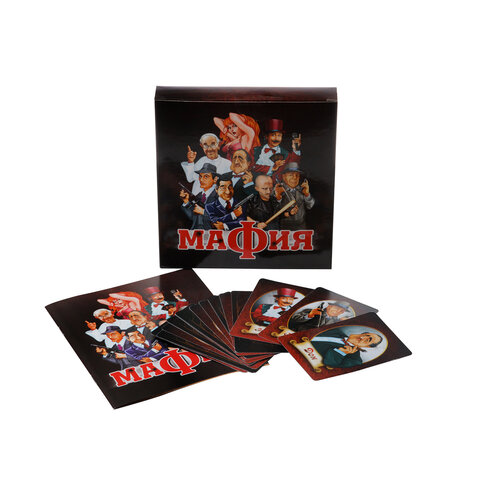 Игра настольная карточная "Мафия", 10 КОР, 01895 - фото 3