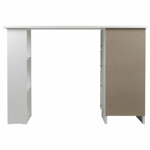 Стол письменный/компьютерный BRABIX "Scandi CD-016", 1100х500х750 мм, 4 ящика, белый, 641891, ЦБ013707-1 - фото 16