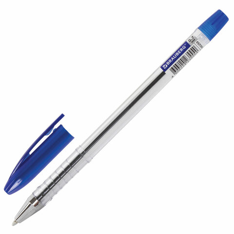 Ручка шариковая масляная BRAUBERG "Model-M" ORIGINAL, СИНЯЯ, узел 0,7 мм, линия письма 0,35 мм, 143250 - фото 2