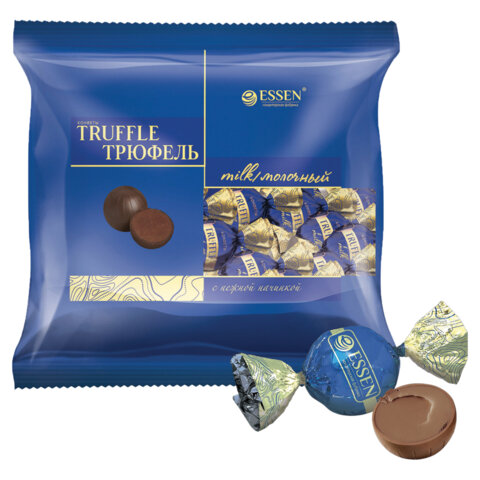 Конфеты шоколадные ESSEN "Truffle Milk" с шоколадно-молочным вкусом, 500 г - фото 1