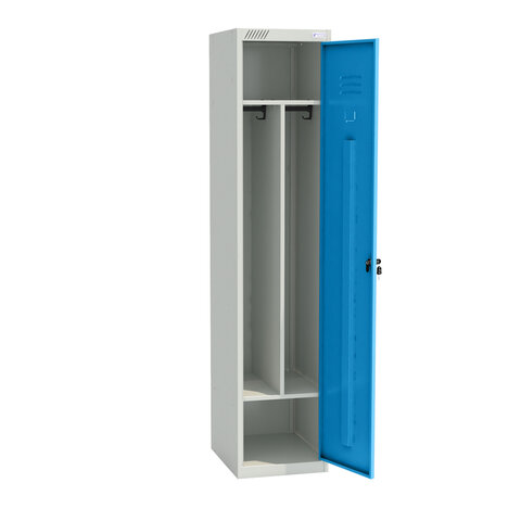 Шкаф металлический для одежды ШРС-11-400, 2 отделения (1850хш400х500 мм), разборный - фото 2