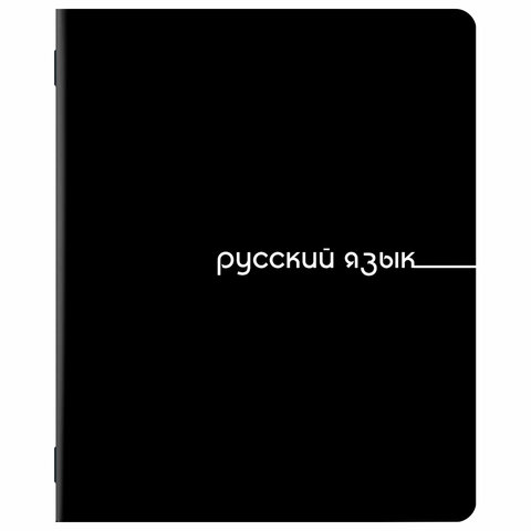Тетради предметные, КОМПЛЕКТ 12 ПРЕДМЕТОВ, 48 л., обложка картон, BRAUBERG "BLACK", 405164 - фото 3