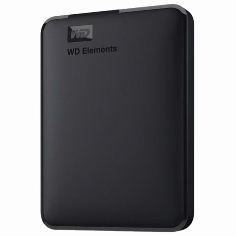 Внешний жесткий диск WD Elements Portable 4TB, 2.5", USB 3.0, черный, WDBU6Y0040BBK-WESN - фото 3