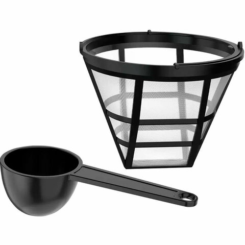 Кофеварка капельная BQ (БИ-КЬЮ) CM2002, 900 Вт, объем 1,5 л, поддержание температуры, серебристая, 86198275 - фото 7