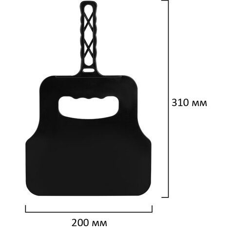 Веер-опахало с ручкой для мангала и барбекю для раздувания огня, размер 31х20 см, цвет АССОРТИ, пластик, 701751 - фото 4