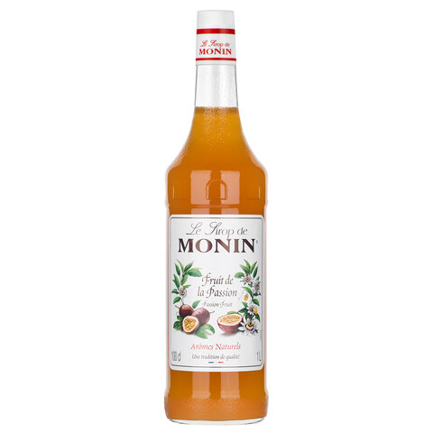 Сироп MONIN "Маракуйя", 1 л, стеклянная бутылка, SMONN0-000271 - фото 1