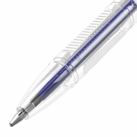 Ручки шариковые BRAUBERG "ULTRA", НАБОР 4 штуки (2 синих, 1 черная, 1 красная), узел 1 мм, 143569 - фото 5