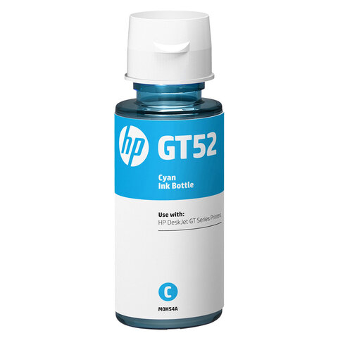 Чернила HP GT52 (M0H54AE) для InkTank 315/410/415, SmartTank 500/515/615 голубые, ресурс 8000 страниц, оригинальные - фото 2