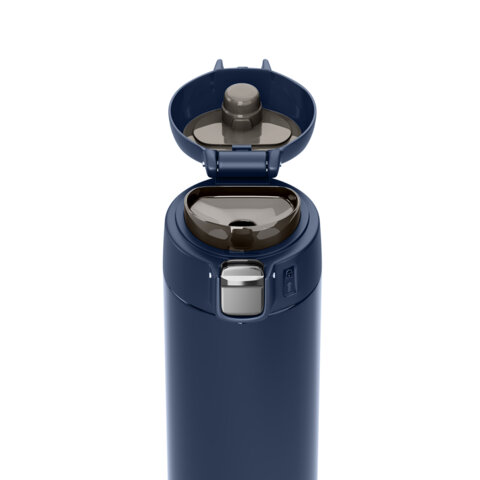 Термокружка 520 мл JOYLUX (ДЖОЙЛЮКС) ULTRA BLUE, нержавеющая сталь SUS304, синий матовый, 700278 - фото 5