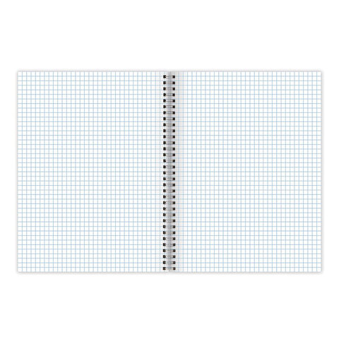 Тетрадь А4, 80 л., BRAUBERG, гребень, клетка, глянцевый лак, "CLOUD", 404053 - фото 2