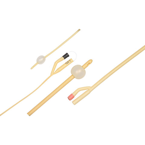 Катетер урологический Фолея СН/FR 12, 40 см, КОМПЛЕКТ 10 шт., UNICORNMED, ИТ03S12 - фото 1