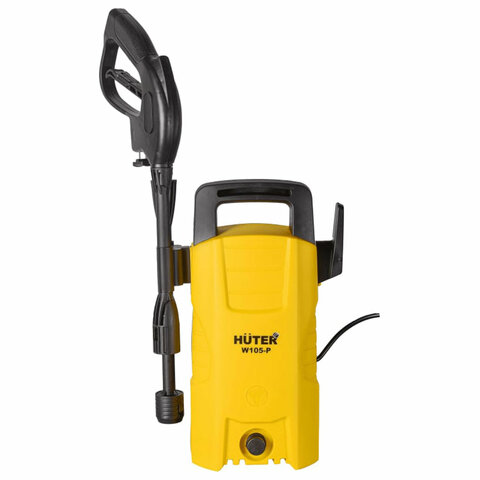 Минимойка HUTER W105-Р, мощность 1,4 кВт, давление 105 бар, шланг 5 м, 70/8/3 - фото 1
