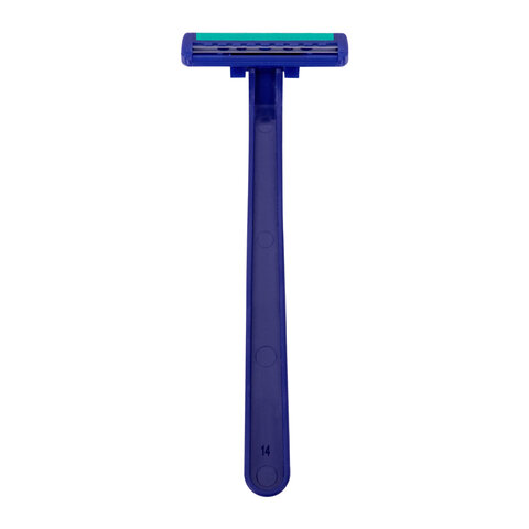 Бритвенные станки одноразовые, 2 лезвия, увлажняющая полоска, фиксированная головка, 5 шт., синий, X-ONE (ИКС-УАН), 700028 - фото 2