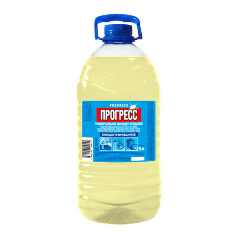 Универсальное чистящее средство ПРОГРЕСС 5л ПЭТ Бутылка - фото 1