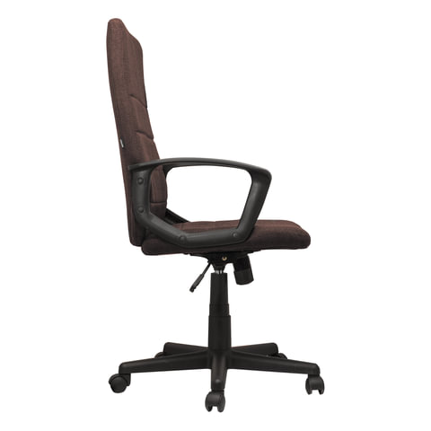 Кресло офисное BRABIX "Focus EX-518", ткань, коричневое, 531577 - фото 3
